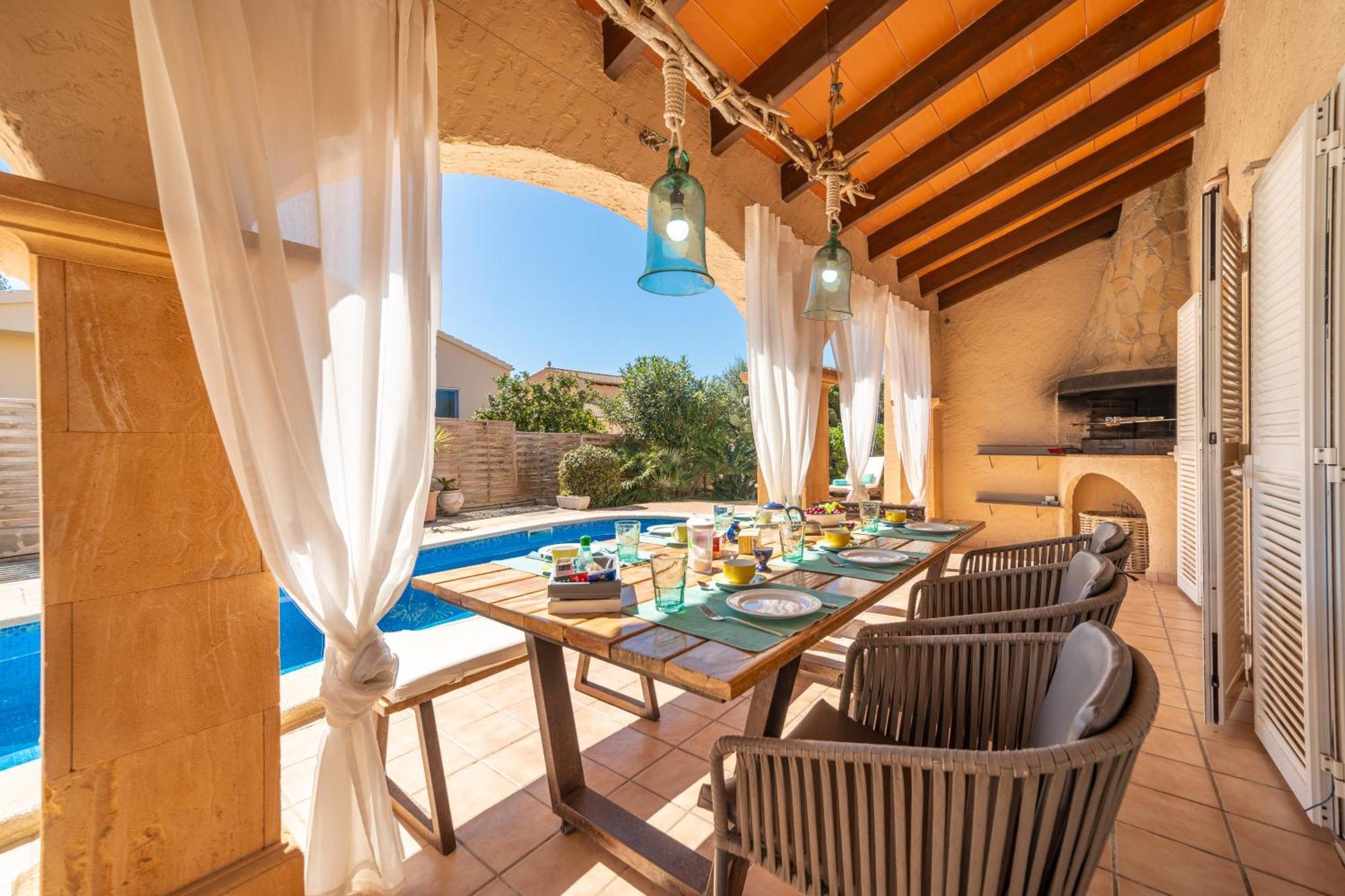 Villa Son Serra, Pool And Chill Out Close To The Beach Son Serra de Marina Esterno foto